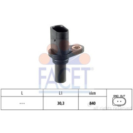 Датчик положення колінчастого вала FACET 90221