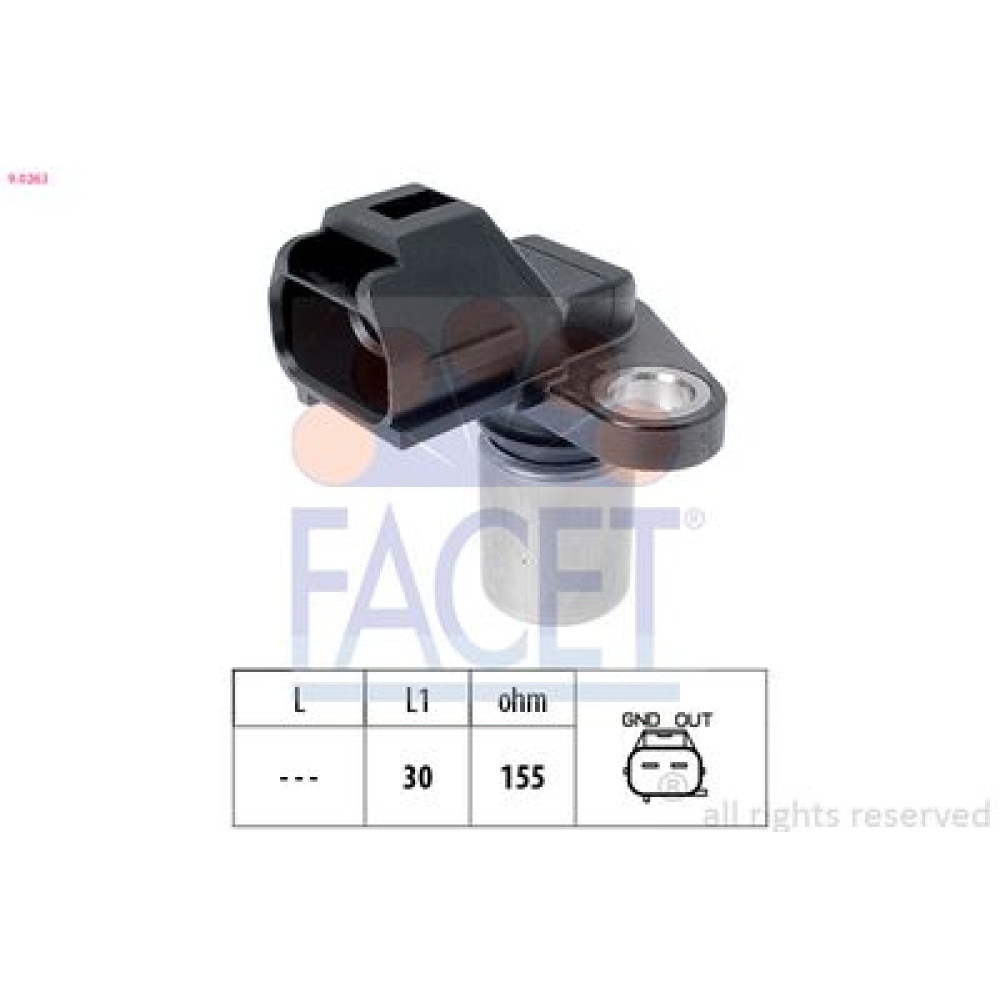 Датчик положення колінчастого вала FACET 90263