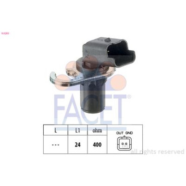 Датчик положения коленчатого вала FACET 90293