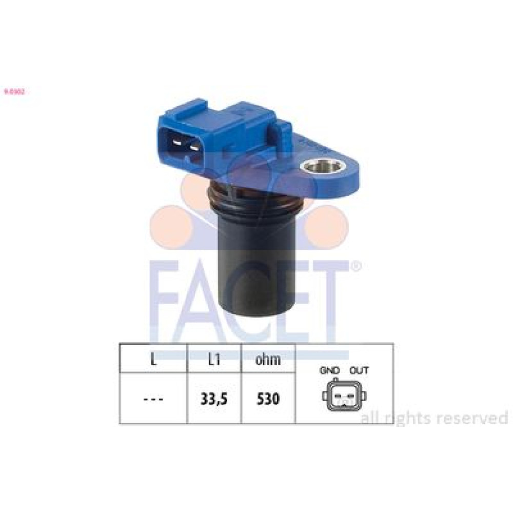 Датчик распредвала FACET 90302