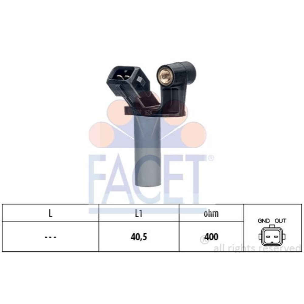 Датчик колінвала FACET 90307