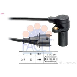 FACET 90326 Датчик положения коленчатого вала FACET 90326