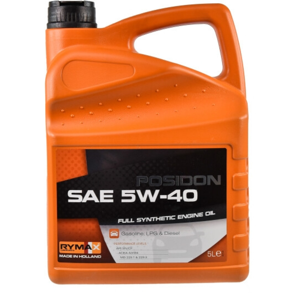 Моторна олива Posidon 5W-40, 5л. RYMAX 903405