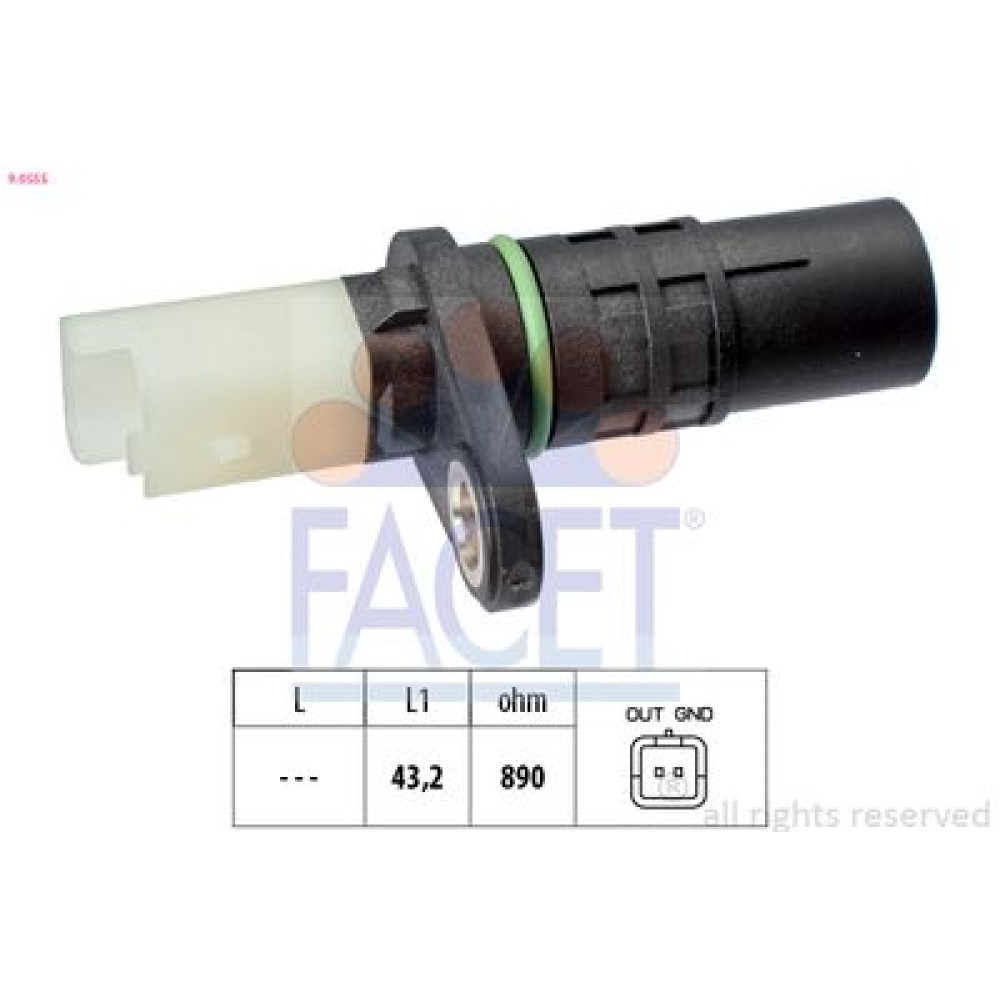 Датчик колінвалу FACET 90555