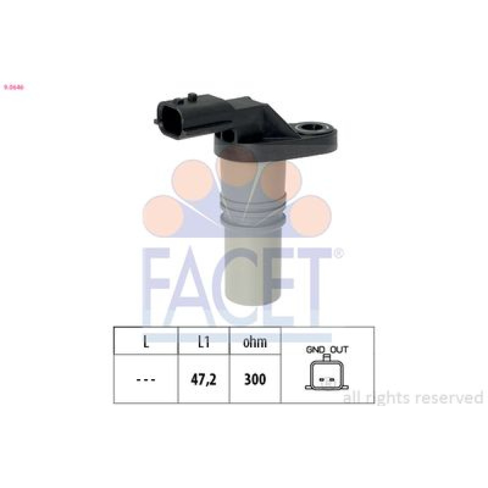 Датчик колінвалу FACET 90646