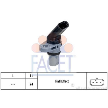 Датчик оборотов КПП FACET 90778
