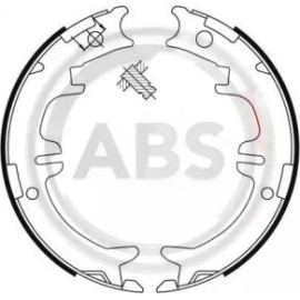 Колодки ручного тормоза. ABS 9114