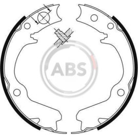 Колодки ручного гальма ABS 9116