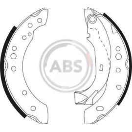 Гальмівні колодки задні ABS 9127