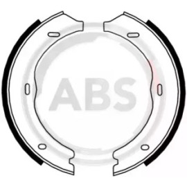 Колодки ручного гальма Vito (639) 03- ABS 9176