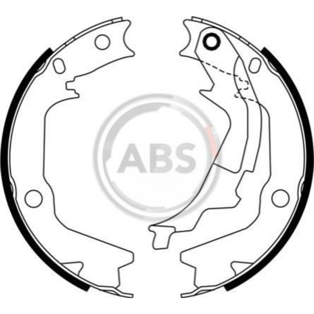 Тормозные колодки задние ABS 9198