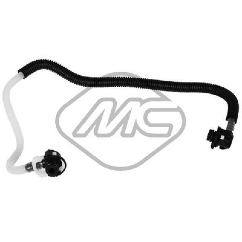 Паливний шланг від фільтру до ТНВД з кріпленням METALCAUCHO 92094