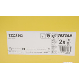 Диск гальмівний Textar 92227203