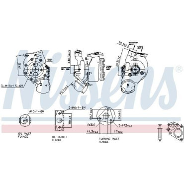 Турбокомпресор NISSENS 93186