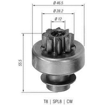 Бендикс стартеру MAGNETI MARELLI 940113020130