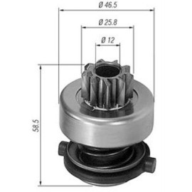 Бендикс стартера MAGNETI MARELLI 940113020138