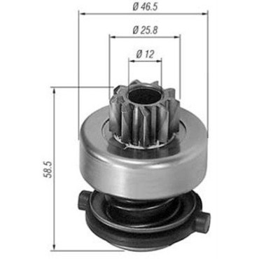 Бендикс стартера MAGNETI MARELLI 940113020138