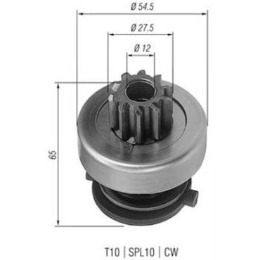 Бендикс стартера MAGNETI MARELLI 940113020166