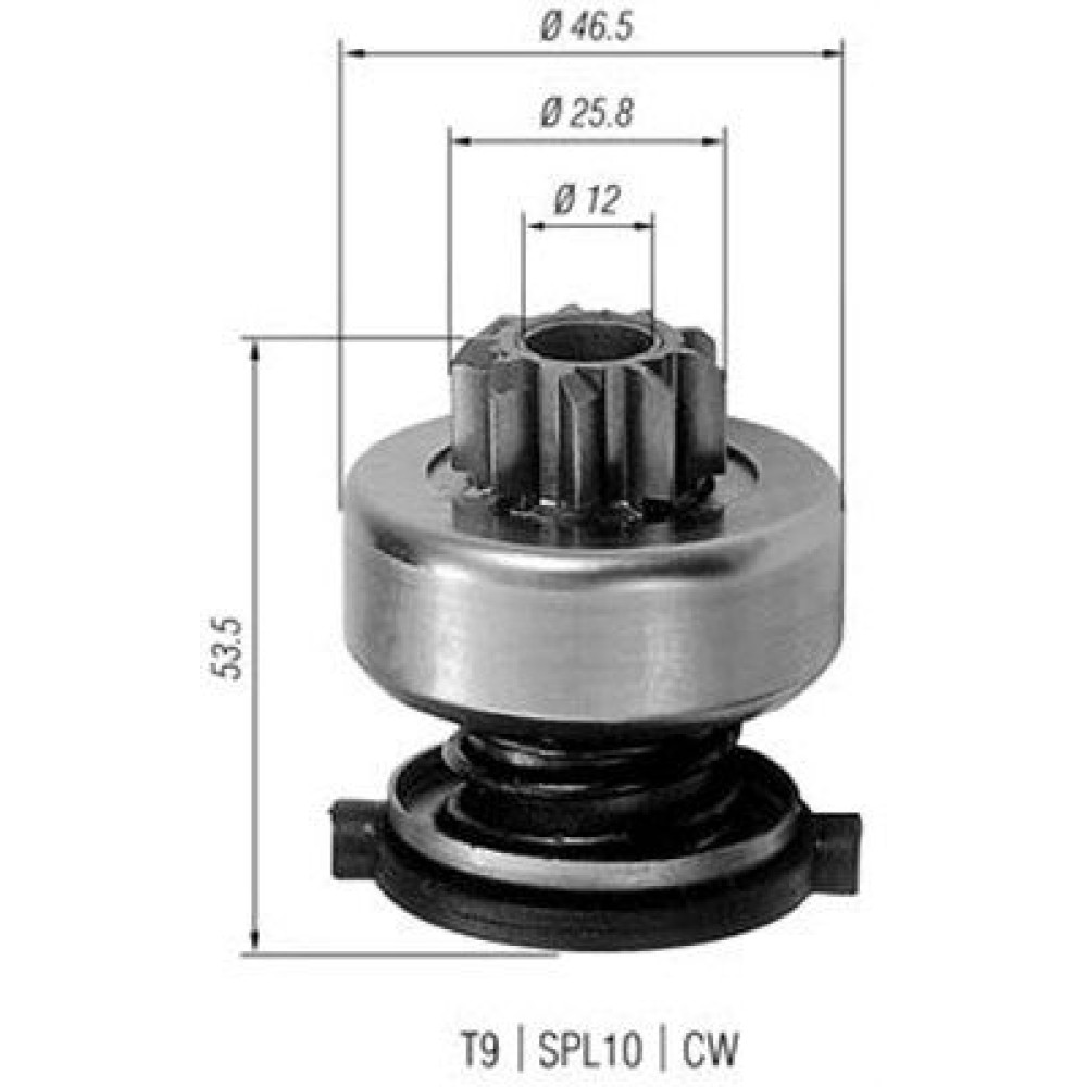 Бендикс стартера MAGNETI MARELLI 940113020226