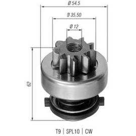 Бендикс стартера MAGNETI MARELLI 940113020282
