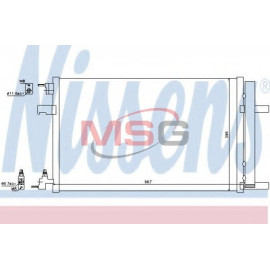 NISSENS 940135 Конденсатор без хладогена NISSENS 940135