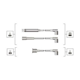 Комплект изолированных проводов для свечей зажигания MAGNETI MARELLI 941319170009
