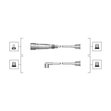 Комплект проводів запалювання MAGNETI MARELLI 941319170103