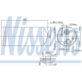 Осушитель кондиционера NISSENS 95142