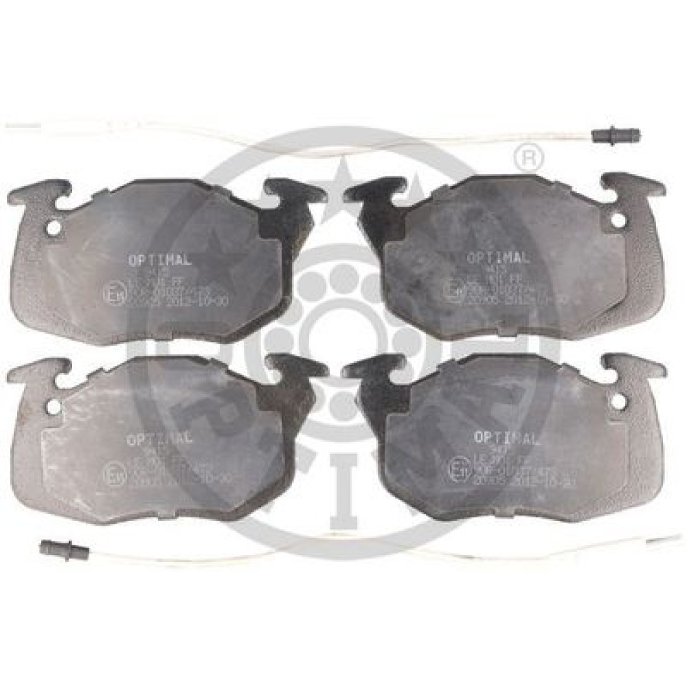 Комплект тормозных колодок Optimal 9514