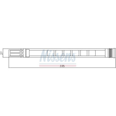 Осушувач кондиціонера NISSENS 95387