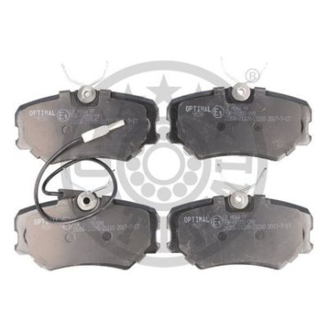 Комплект тормозных колодок из 4 шт. дисков Optimal 9539