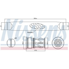 Осушувач кондиціонера NISSENS 95566