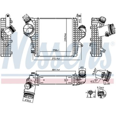 Интеркуллер NISSENS 961304