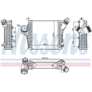 Интеркуллер NISSENS 961305