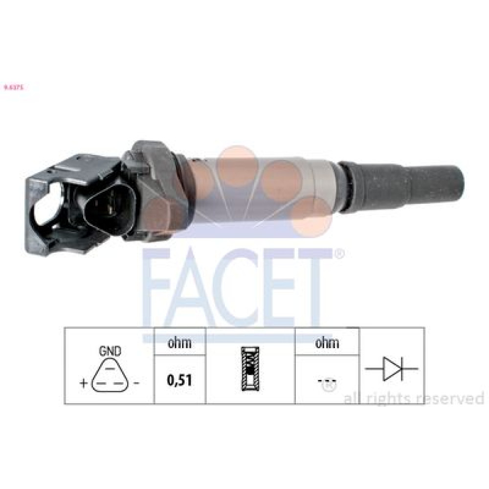 Котушка запалення FACET 96375