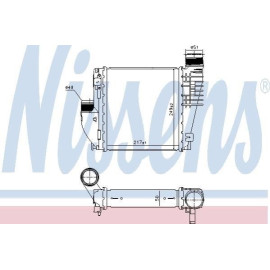 Інтеркулер NISSENS 96380