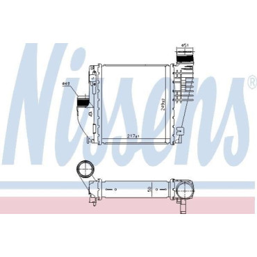 Інтеркулер NISSENS 96380