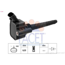 Котушка системи запалювання FACET 96449