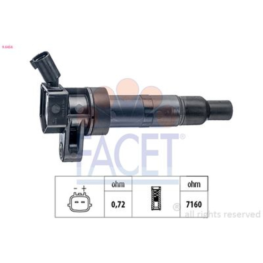 Котушка системи запалювання FACET 96456