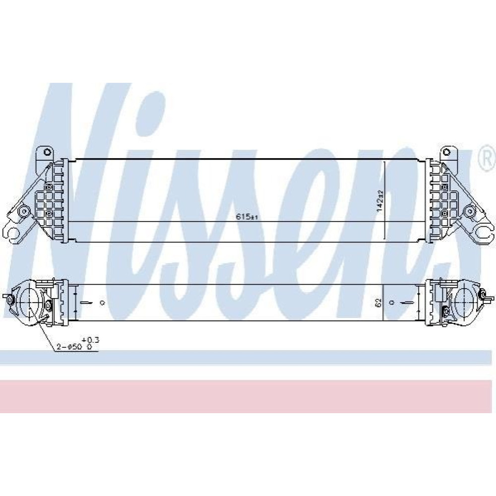 Інтеркулер NISSENS 96485