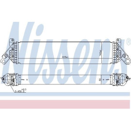 NISSENS 96485 Интеркуллер NISSENS 96485