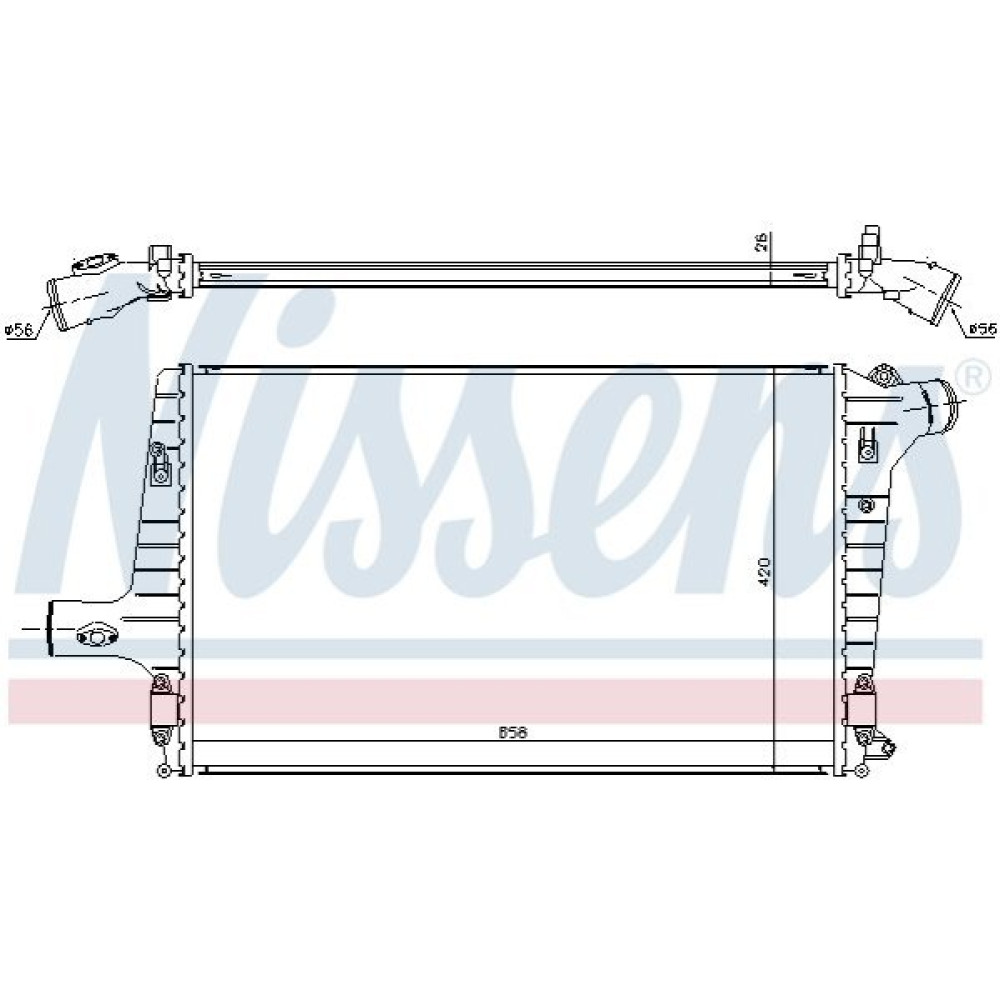 Интеркуллер NISSENS 96706