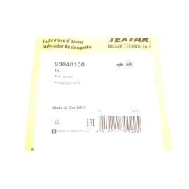 Датчик зношування колодок Textar 98040100