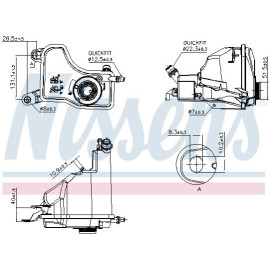 Расширительный бачок NISSENS 996153