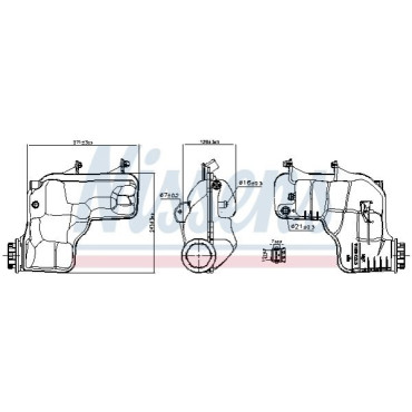 Бачок компенсационный NISSENS 996166