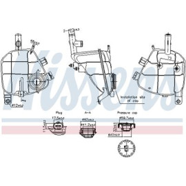 Розширювальний бачок NISSENS 996202
