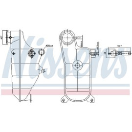 Розширювальний бачок NISSENS 996364
