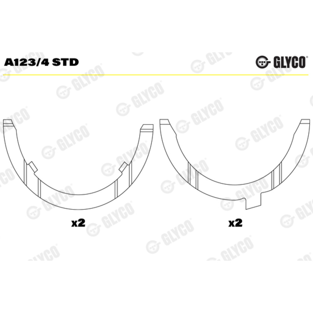Шайба стопорна Glyco a123/4std