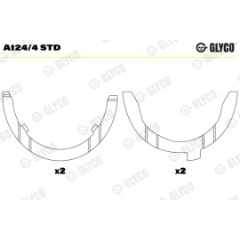 Шайба стопорна Glyco a124/4std