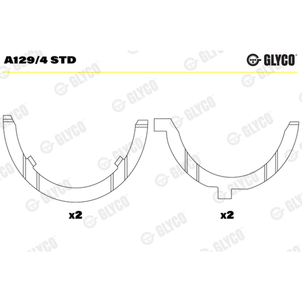 Шайба стопорна Glyco a129/4std
